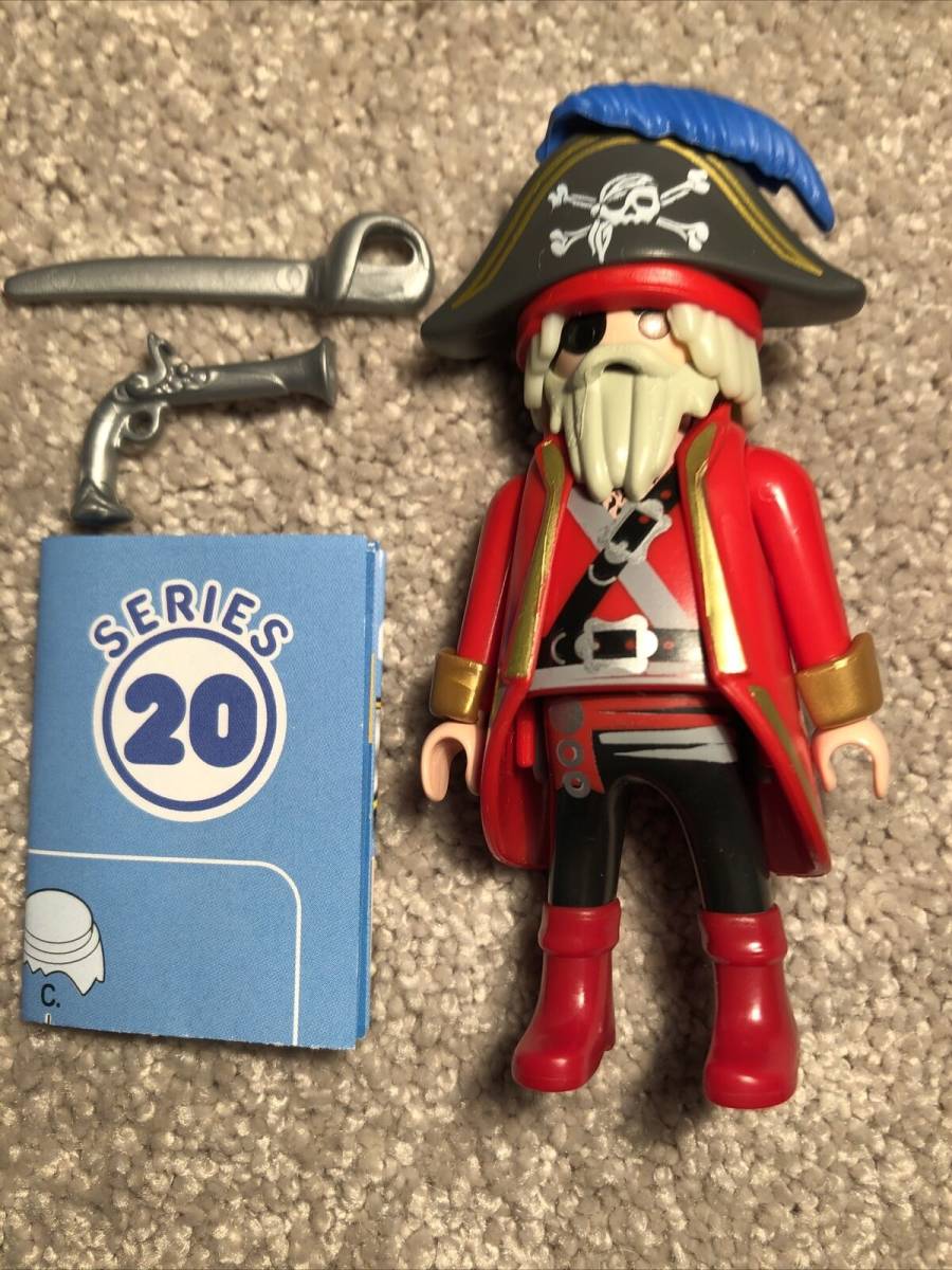 ◆プレイモービル Figureシリーズ 20 海賊船長◆の画像1