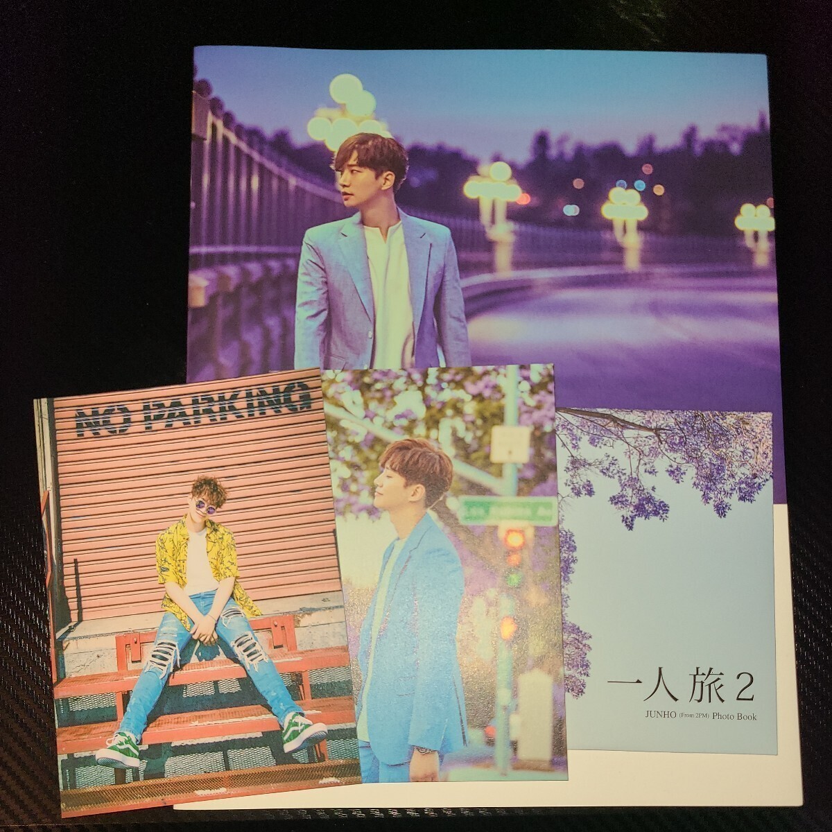 一人旅2 JUNHO From 2PM Photo Book 一人旅 DVD & 写真集 ジュノ フォトブック ポストカード付き_画像1