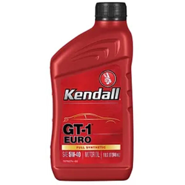 Kendall(ケンドル) エンジンオイル GT-1 EURO 1QT(0.946L) SAE 5W40 ガソリン・ディーゼル兼用 全合成油 輸入車汎用 333-7141_画像1
