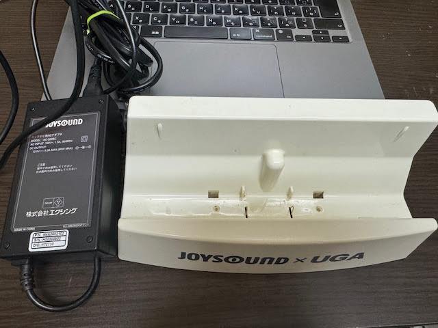 JOYSOUND キョクナビ JR-300BC 充電器セット中古品 動作品！！_JR-300BC 充電器セット中古品 動作品