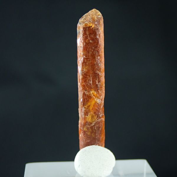 オレンジ カイヤナイト 原石 2.3g サイズ約36mm×5mm×3mm マダガスカル トゥリアラ州産 kgt053 天然石 鉱物 パワーストーン_画像6