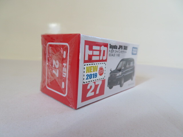 トミカ 27　Toyota JPN TAXI トヨタ ジャパンタクシー　SCALE 1/62_画像2