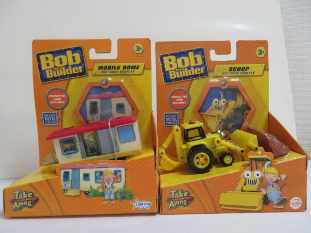 Bob the Builder ダイキャスト パッカー 2個、ボブのトレーラーハウス 、スクープ 、マック、ミキサー車、ディジー、発電機 各１個　計8個_画像4