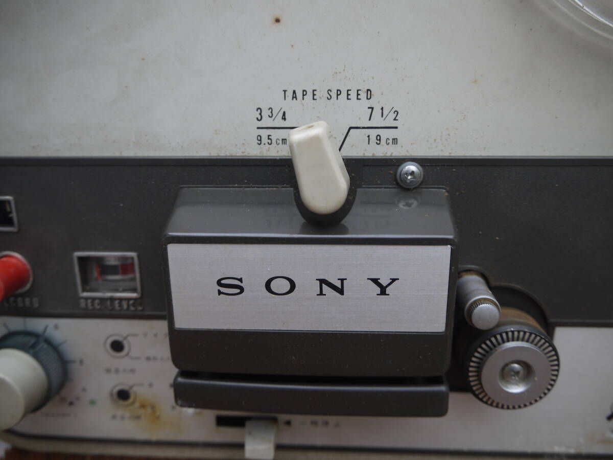 [4Feb28 O] SONY Sony tape ko-da-TC-102A open reel deck tape recorder retro audio equipment * junk treatment 