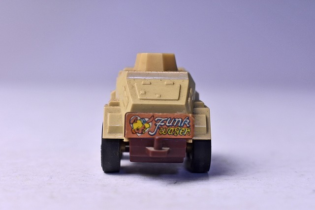 【コンバット チョロＱ】216★GERMAN FUNK WAGEN★NO.C-06★グレー★ドイツ軍★1980年代物★TAKARA★タカラ★_画像6