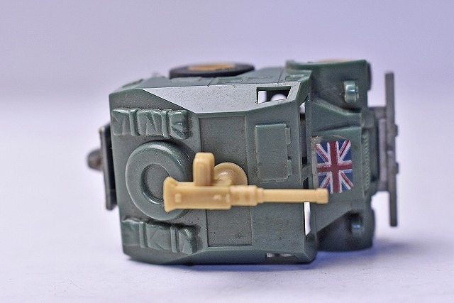 【コンバット チョロＱ】259★BRITISH QUAD GUN TRACTOR★NO.C-04★グリーン★イギリス連邦軍★1980年代物★TAKARA★タカラ★絶版★_画像7