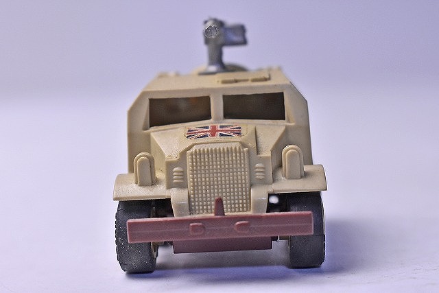 【コンバット チョロＱ】260★BRITISH QUAD GUN TRACTOR★NO.C-04★サンドブラウン★イギリス連邦軍★1980年代物★TAKARA★タカラ★絶版★_画像4