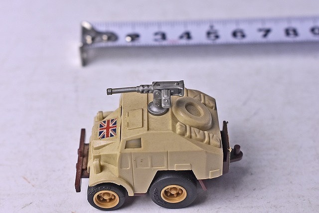 【コンバット チョロＱ】260★BRITISH QUAD GUN TRACTOR★NO.C-04★サンドブラウン★イギリス連邦軍★1980年代物★TAKARA★タカラ★絶版★_画像2