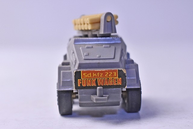 コンバット チョロQ】264☆GERMAN FUNK WAGEN☆NO.C-06☆グレー コンバット チョロQ】264☆GERMAN FUNK WAGEN☆NO.C-06☆グレー