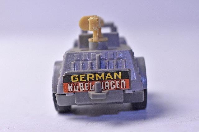 【コンバット チョロＱ】270★GERMAN KUBEL WAGON★NO.C-05★グレー★ドイツ軍★1980年代物★TAKARA★タカラ★絶版★_画像6