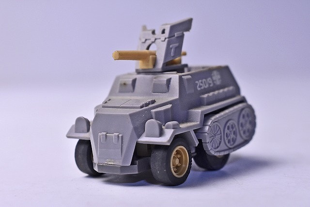 【コンバット チョロＱ】278★GERMAN HANOMAG★NO.C-08★グレー★ドイツ軍★1980年代物★TAKARA★タカラ★_画像9