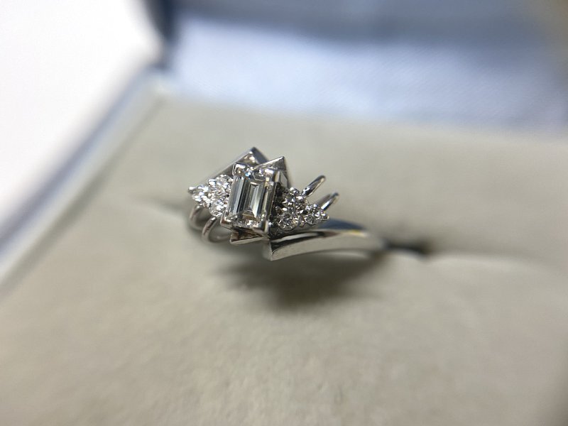 全ての 送料無料■Pt900 0.10ct 0.26ct ダイヤ プラチナダイヤモンドリング 総重量約4.85g プラチナ台