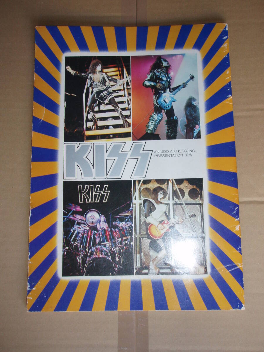 KISS キッス 1978年日本公演・コンサート・パンフレット JAPAN TOUR '78 ツアーパンフ 中古の画像2