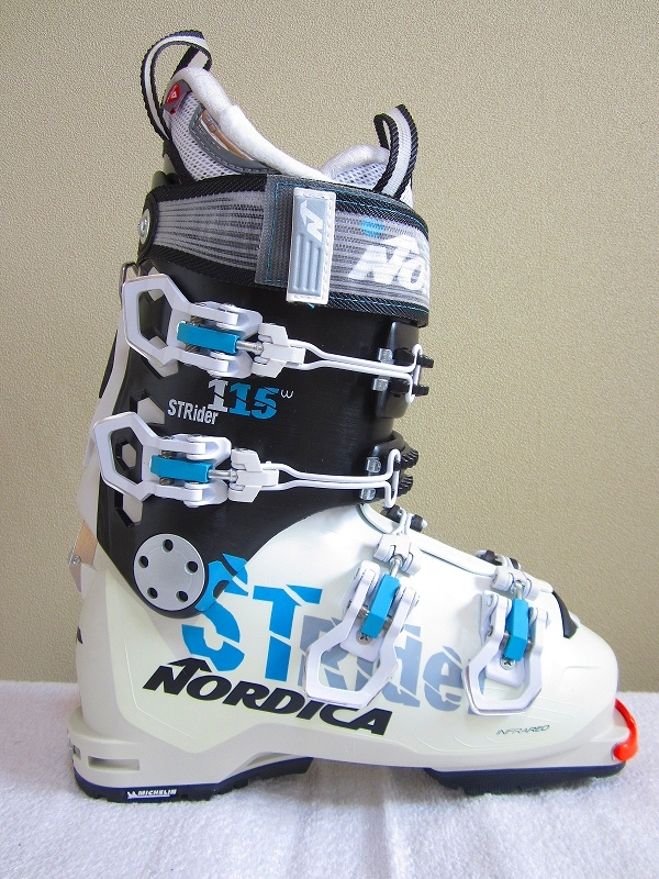 NORDICA -тактный rider 115W 24.5cm подошва длина 285mm Nordica STRIDER задний Country гора лыжи 