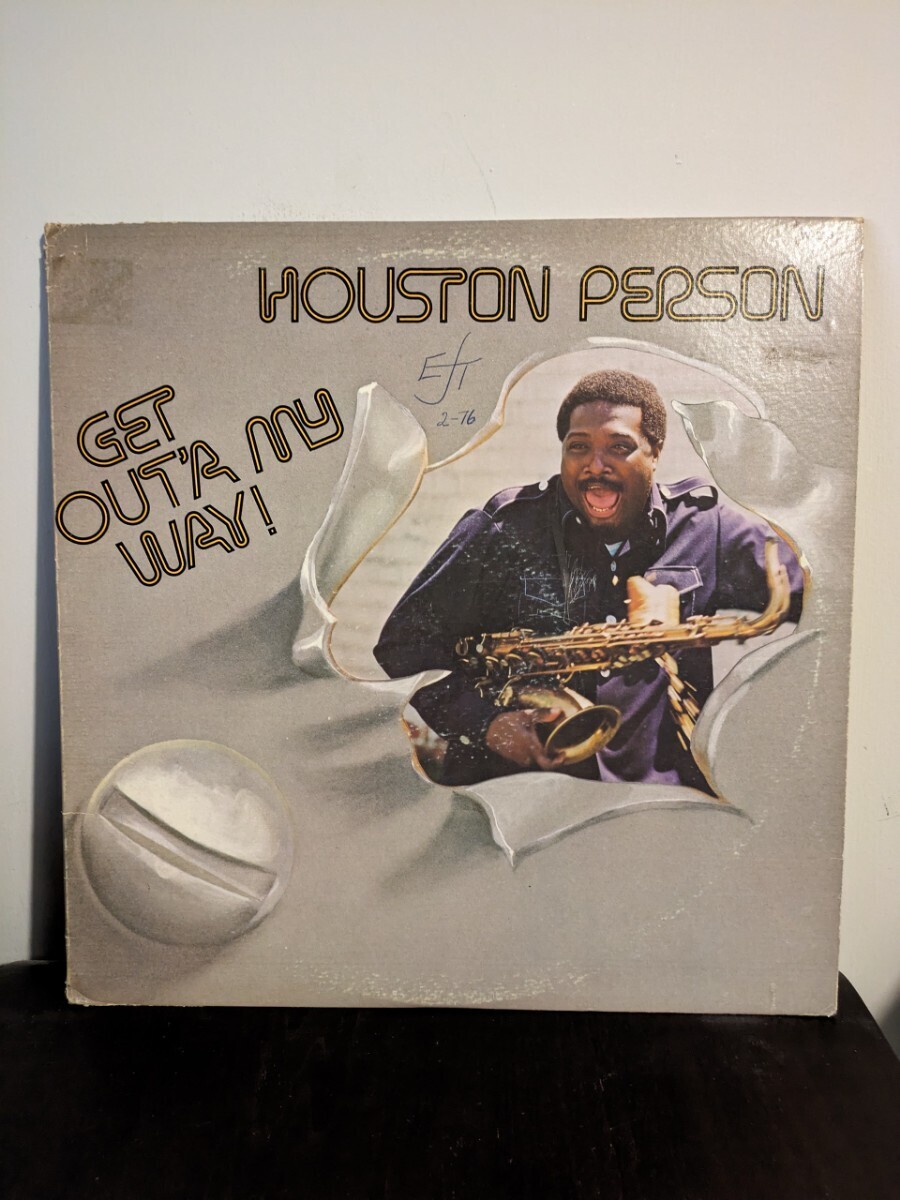 houston person / get out a my may LP_画像1