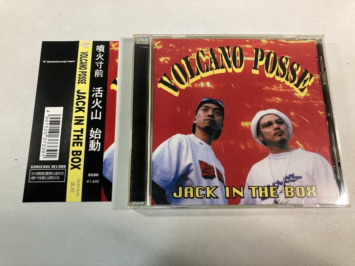 【1】M8785◆JACK IN THE BOX／VOLCANO POSSE◆帯付き◆_画像1