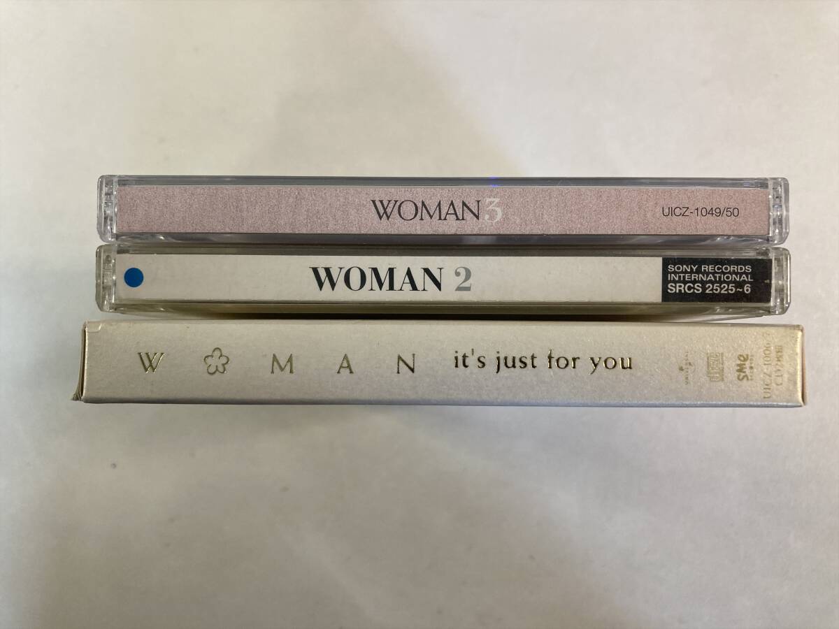 W8474 WOMANシリーズ CD コンピレーションアルバム 3枚セット