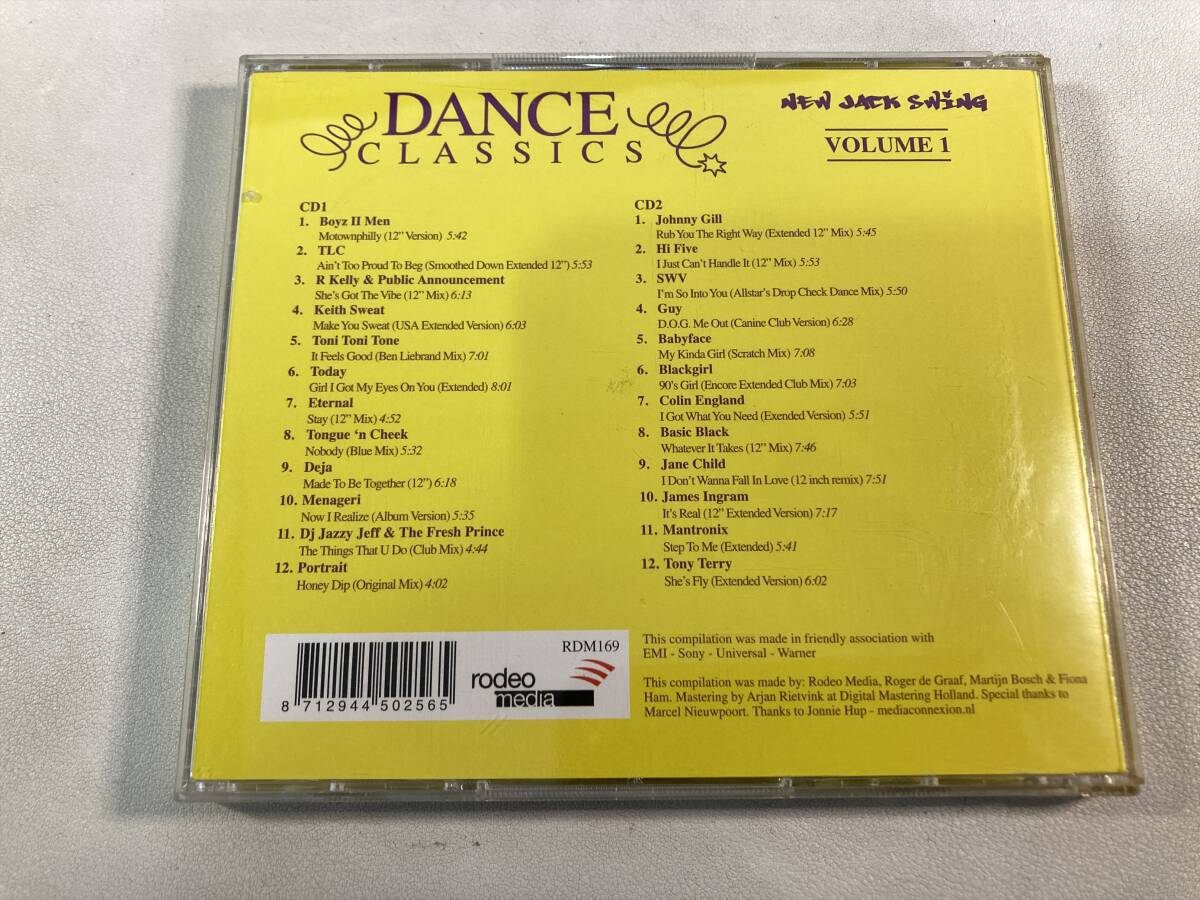 【1】9168◆Dance Classics: New Jack Swing Vol.1◆2枚組◆輸入盤◆_画像2
