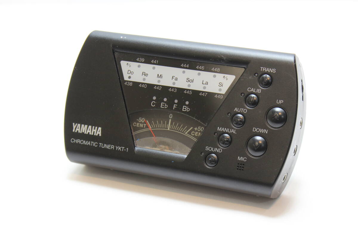 中古　ジャンク扱い　YAMAHA　CHROMATIC TUNER　クロマティックチューナー　YKT-1　発送ヤマト60サイズ　高知県高知市　トランペット等用_画像4