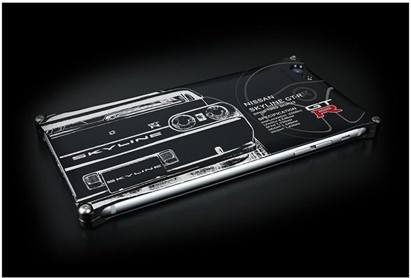 日産純正 R32 スカイライン GT-R 限定生産 i-PHONE 7ケース ジュラルミン製 完売品 BNR32 nismo R33 R34 R35 RZ34 Z34 Z33 PCG10 S15 E52