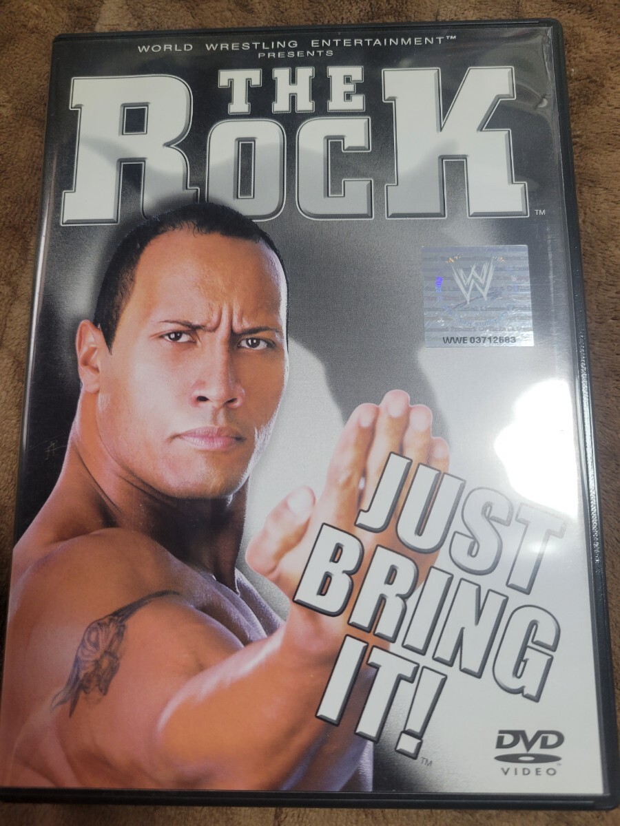 ザ・ロック JUST BRING IT! DVD 国内正規品 セル版 THE ROCK WWE プロレス ドウェイン・ジョンソン_画像1
