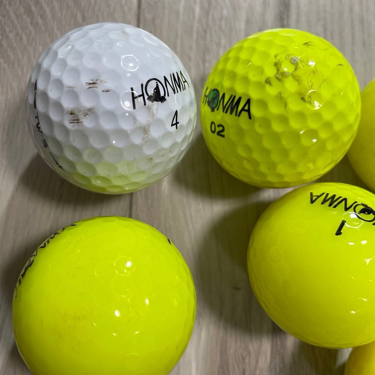 HONMA ロストボール ホンマ ゴルフボール　7個　本間