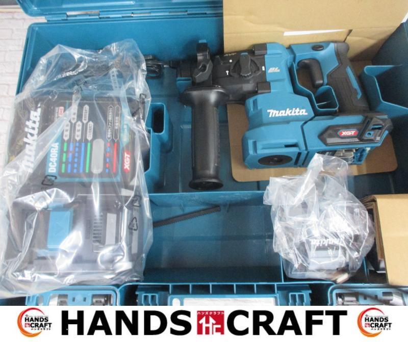 マキタ makita HR010GRDX ハンマドリル 未使用品 フルセット バッテリ40V 2.5Ah二個/充電器付 【ハンズクラフト宜野湾店】