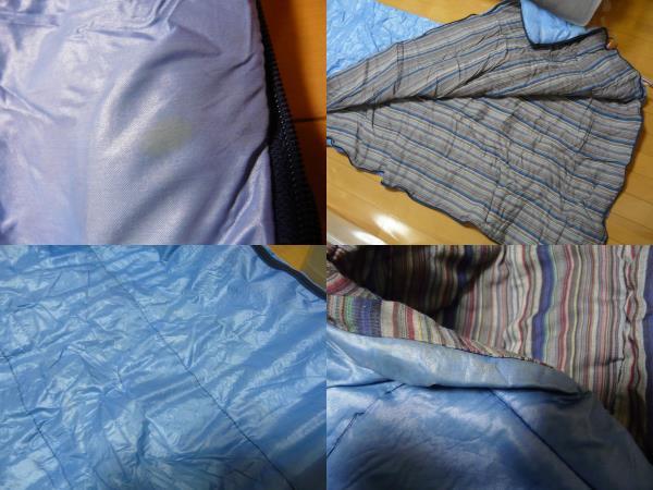  подержанный товар ☆ＣＨＡＮＧＳＵＮＧ ☆ спальный мешок  ☆  голубой ☆Ｋ７０１Ｓ４－１８８３