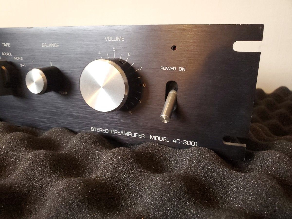 【希少 美品】AUDIO CRAFT AC-3001 プリアンプ