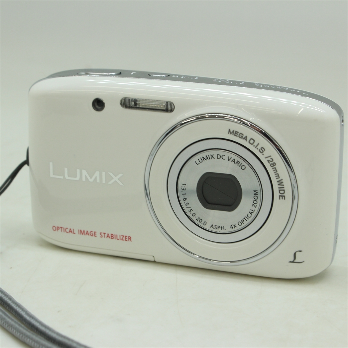 ▼ Panasonic パナソニック DMC-S2 LUMIX コンパクトデジタルカメラ SDカード4GB付 動作品_画像2