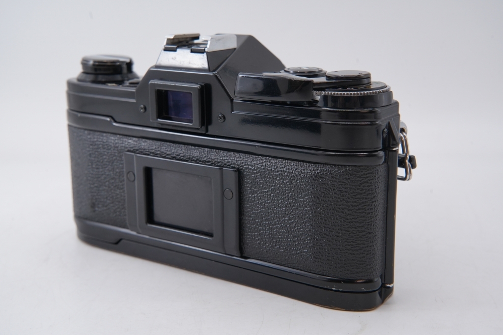 露出計　動作 【 並品 】 キャノン 鳴き無し CANON AE-1 ブラック NEW FD 28mm f2.8　 レンズ、ボディセット #284_画像2