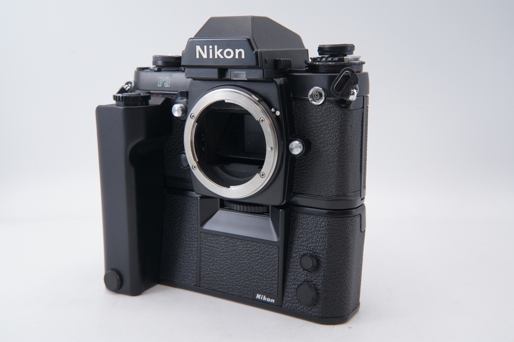 露出計　動作 【 訳あり品 】 ニコン NIKON F3 アイレベル MD-4 モータードライブ　 フィルムカメラ　ＭＦ #299_画像1