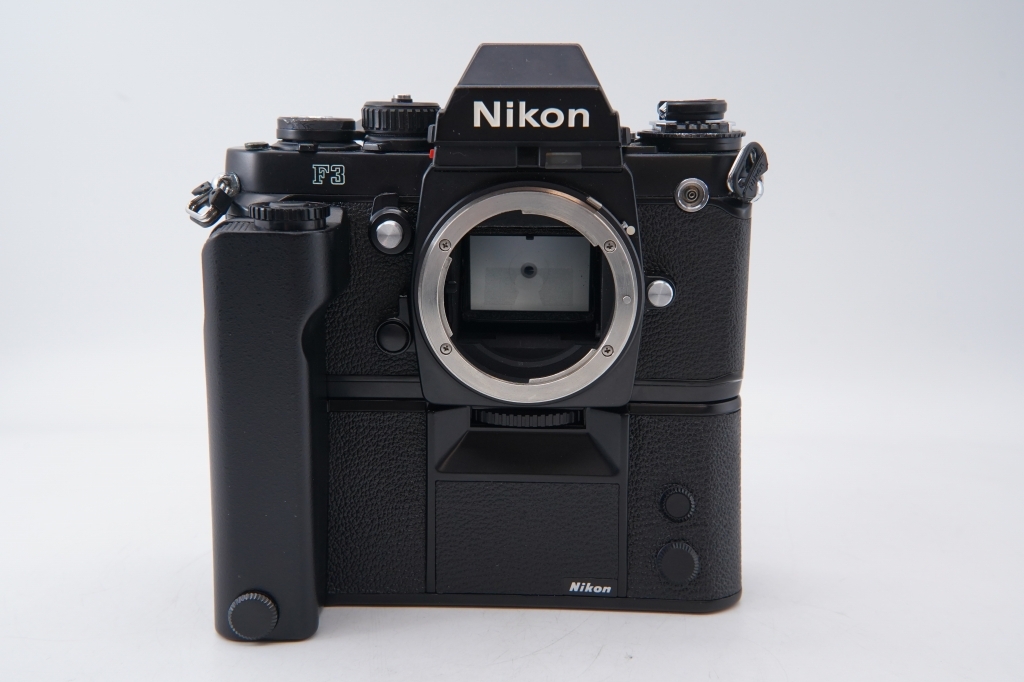 露出計　動作 【 訳あり品 】 ニコン NIKON F3 アイレベル MD-4 モータードライブ　 フィルムカメラ　ＭＦ #299_画像3
