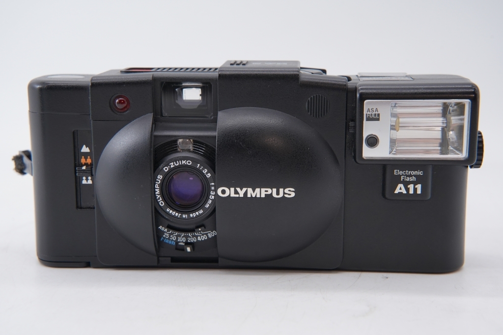 フラッシュ 発光 【 並品 】 オリンパス OLYMPUS XA2 A11　 コンパクトフィルムカメラ #313_画像3