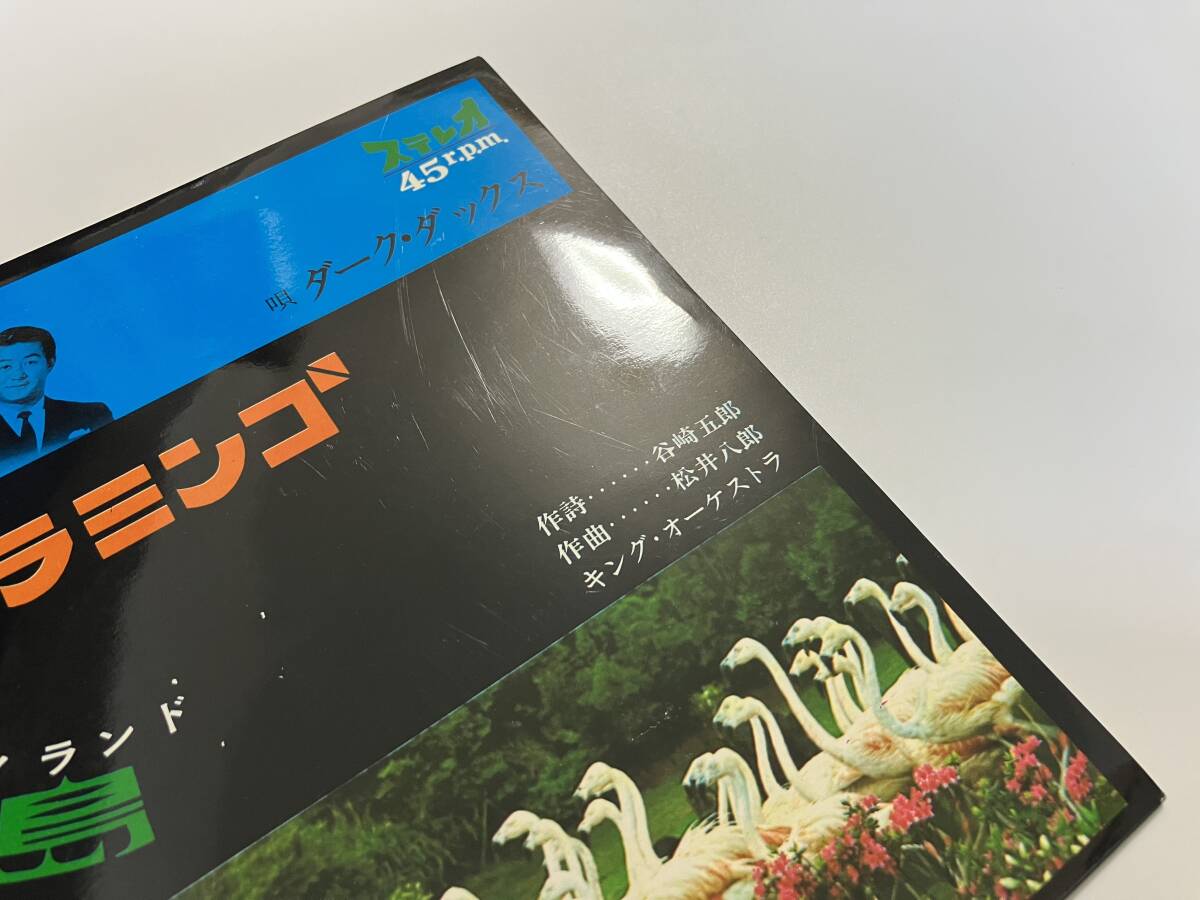 ダーク・ダックス『ゴーゴー・フラミンゴ / 若い島』(松井八郎,行川アイランド,ご当地,ボサノバ,和モノ) _画像4