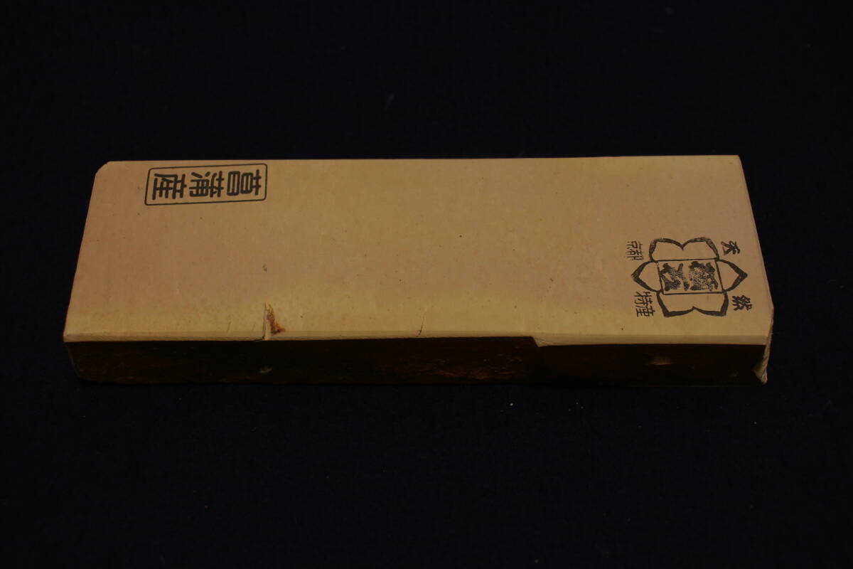 天然砥石 菖蒲谷 合砥 といし 包丁 鑿 鉋 ナイフ 長さ16.6cm 幅5.8cm 厚み1.8cmの画像6