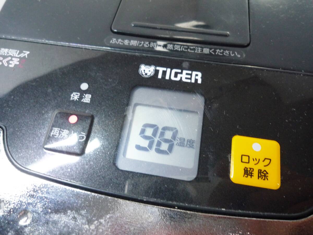 N7446b タイガー 蒸気レスVE電気まほうびん PIE-A500 とく子さん 5L ポットの画像2