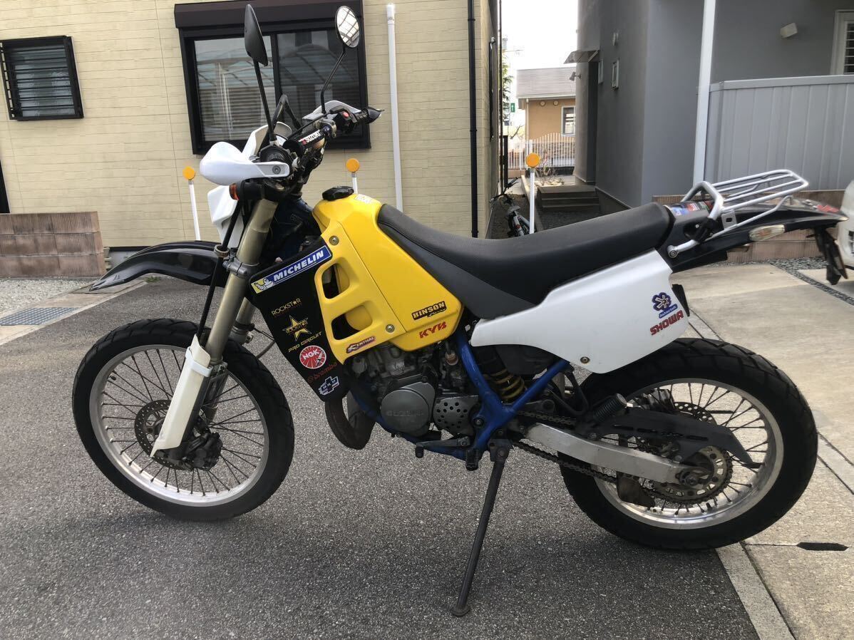 TS125R エンジン載せ替えTS200の画像2