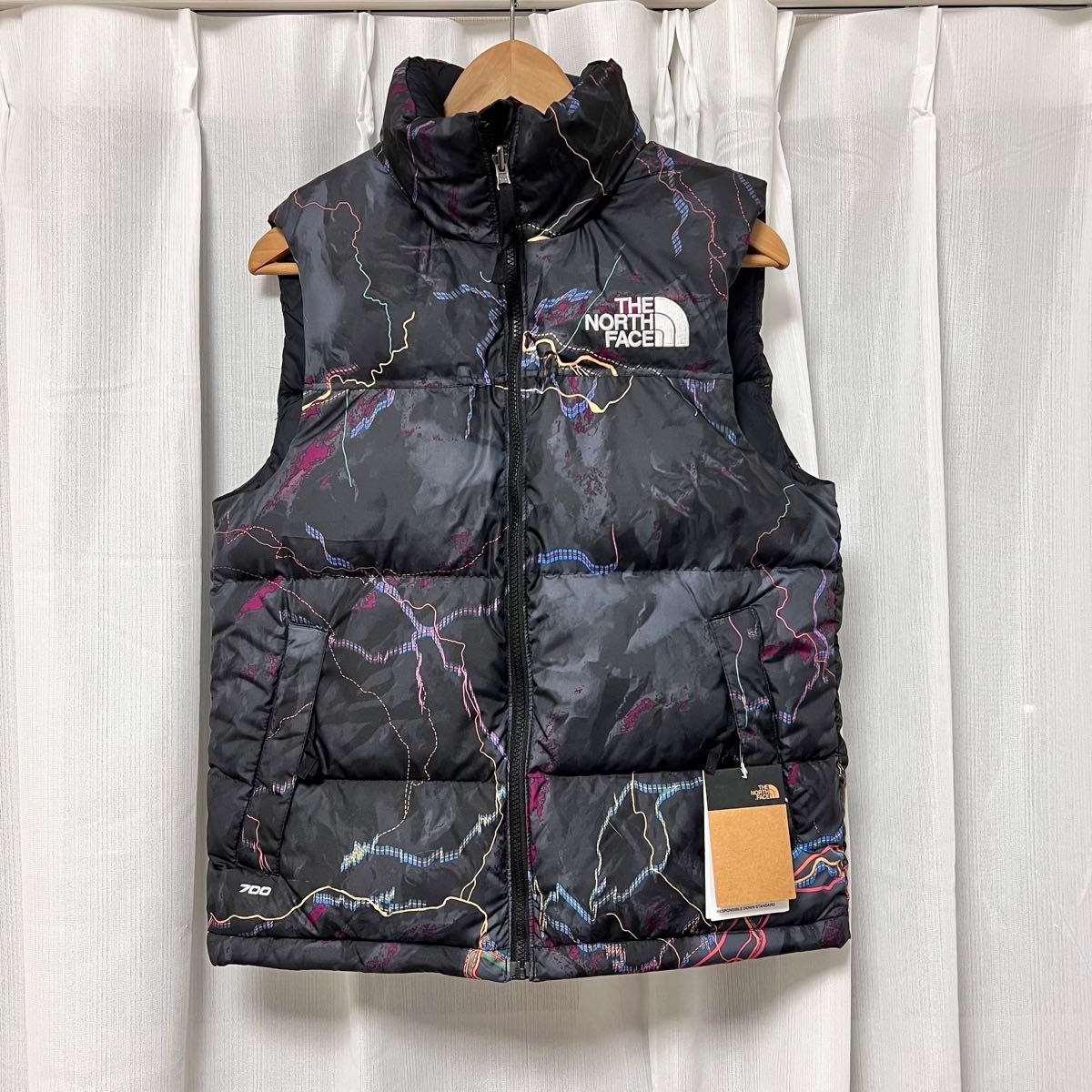 新品 ノースフェイス ヌプシ ダウンベスト XSサイズ  THE NORTH FACE  VEST 黒 メンズ ベスト カジュアル