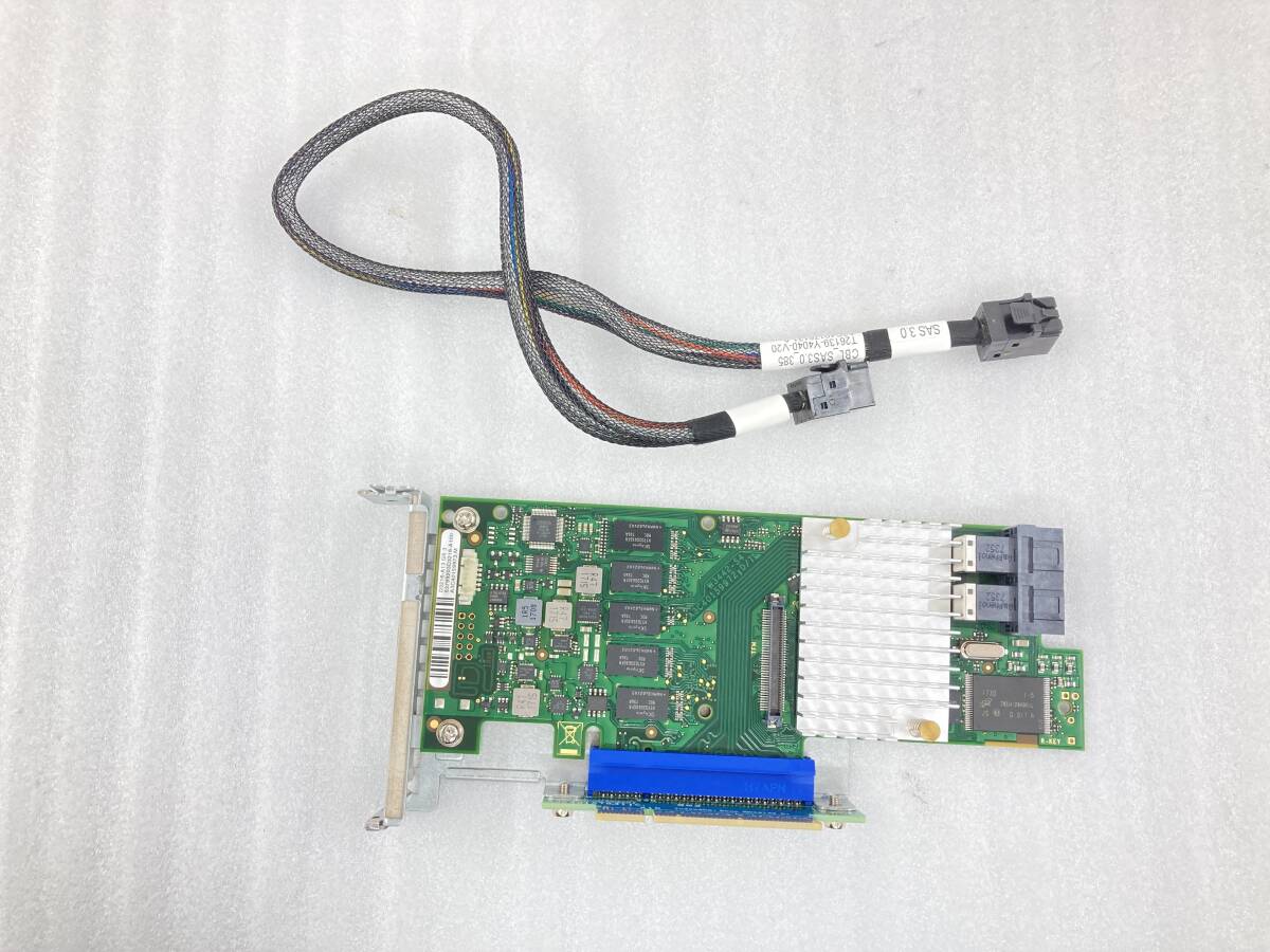 複数入荷 ★Fujitsu RX1330 M3 用 RAIDコントローラー D3216-A13 GS 3 ケーブル付き★ 動作品の画像1