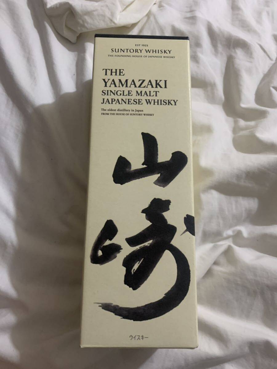 山崎 サントリー シングルモルトウイスキー SUNTORY 正規箱付き　NV 100周年記念ラベル　梱包サイズC_画像4