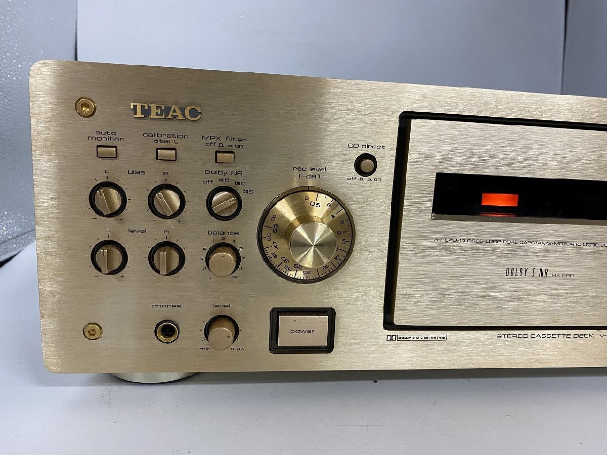 0Y5/TEAC cassette deck V-6030S / reproduction verification only / Teac /1 jpy ~/