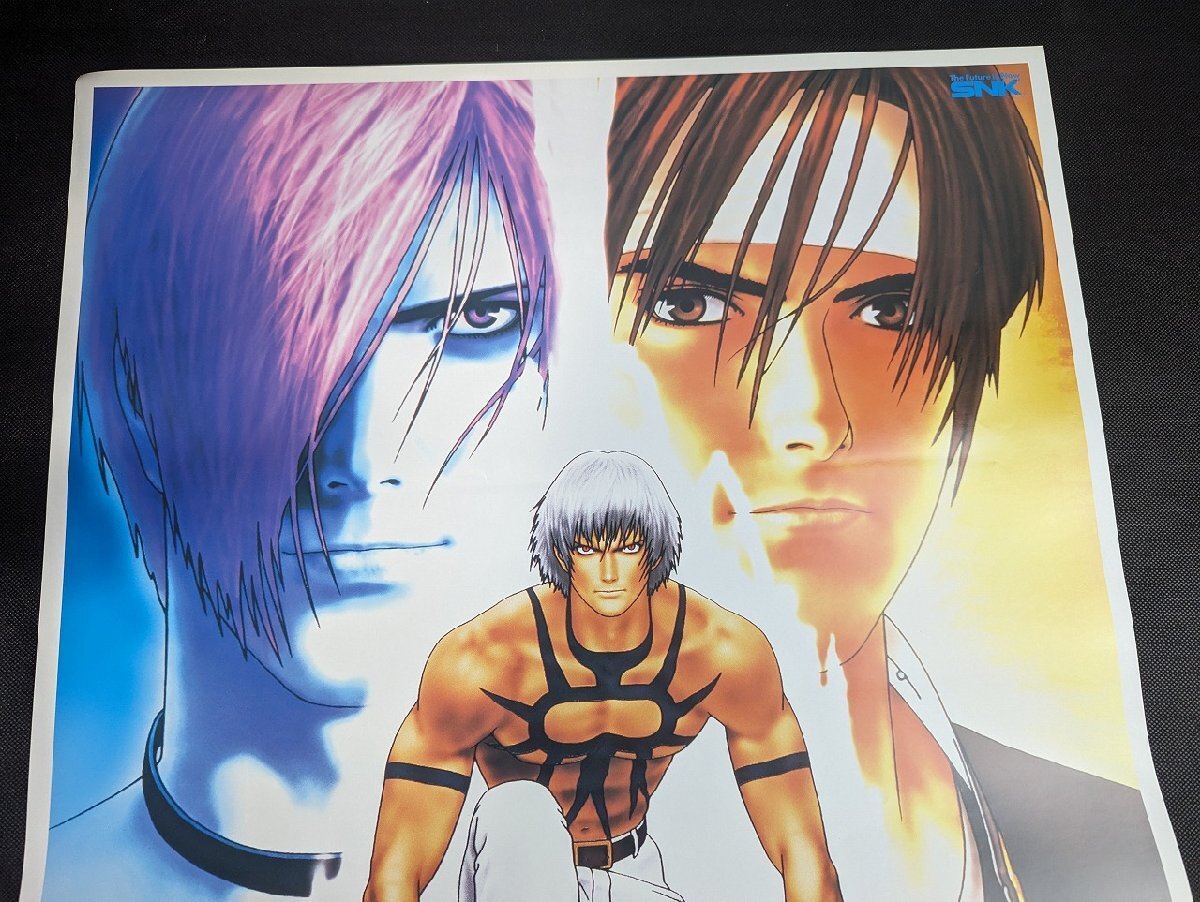 ○M217/B2判ゲーム販促ポスター/【 ザ・キング・オブ・ファイターズ’97　KOF 】 SNK　プレイステーション PS/1円～_画像2