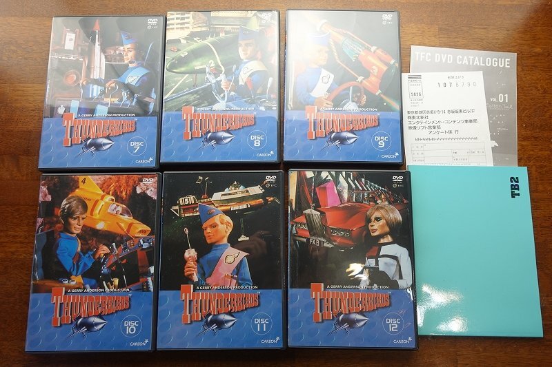 EO071/ Thunderbird Complete box PART1.PART2 все тома в комплекте DVD/