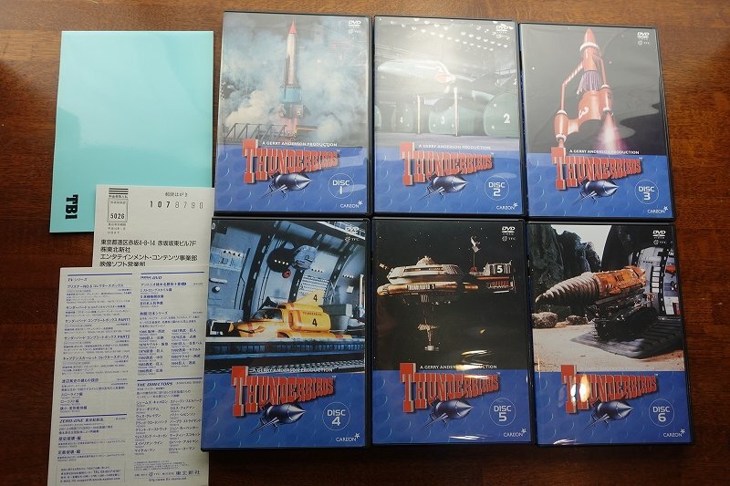 EO071/ Thunderbird Complete box PART1.PART2 все тома в комплекте DVD/