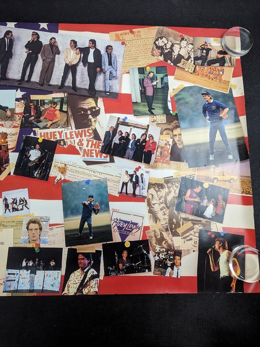 ◇M138/A1判ポスター/【 ヒューイ・ルイス・アンド・ザ・ニュース Huey Lewis & The News 】 ミュージシャンポスター/1円～の画像3