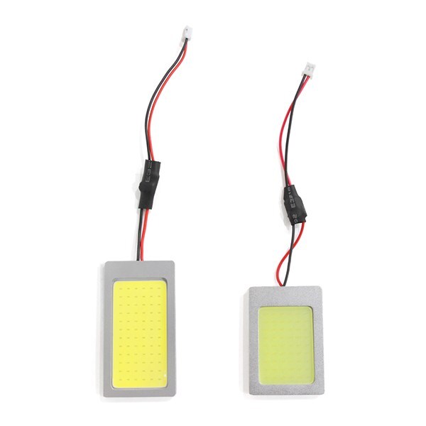 【メール便送料無料】 トヨタ イスト NCP65 H14～H19 ハイパワー LED ルームランプ セット 2P 面発光 COB 室内灯 ホワイト SMD 定電圧回路_画像1