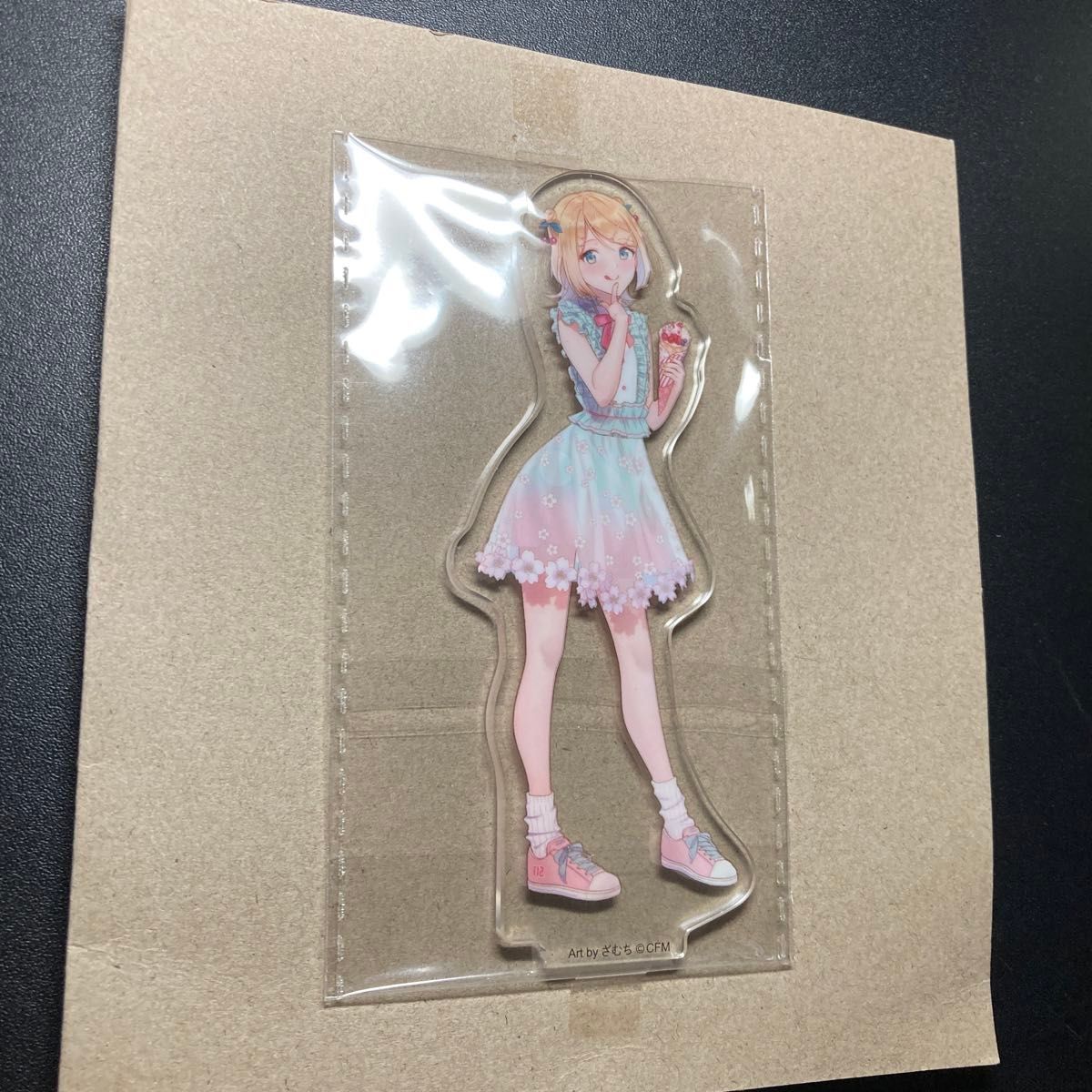 桜ミクくじ 2nd season D賞 描きおろしクリアスタンド 鏡音リン 桜ミクくじ 2nd season D賞 描きおろしクリアスタンド 鏡音リン