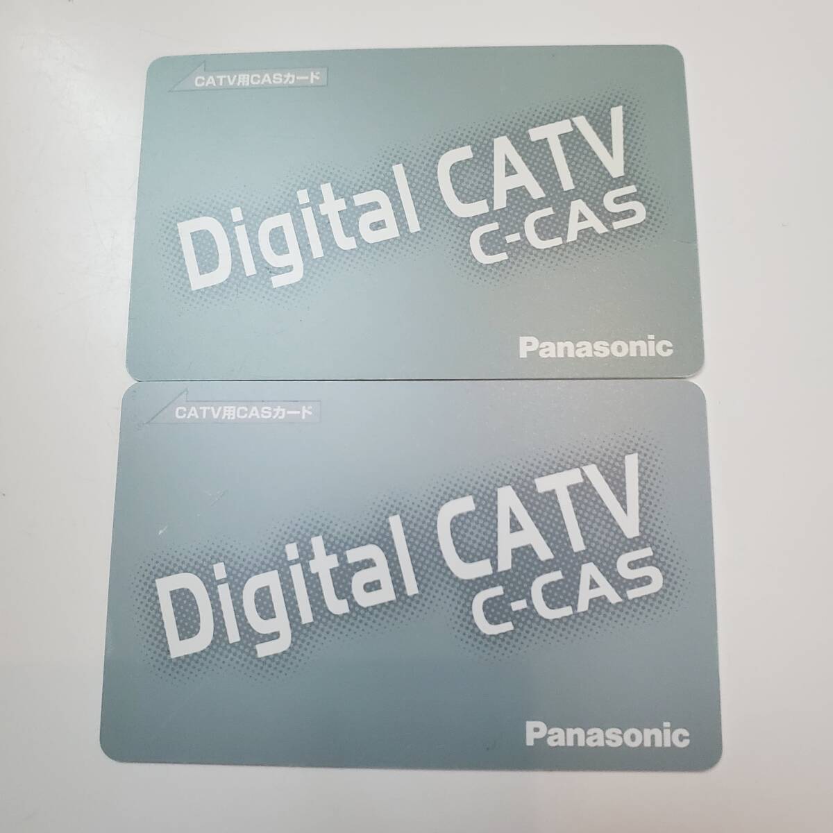 Panasonic Digital CATV C-CASカード 2枚 動作未確認現状品_画像1