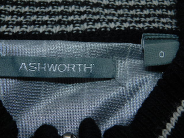 ASHWORTH★アシュワース美品防風裏地フルジップアップセーター★O寸_画像4